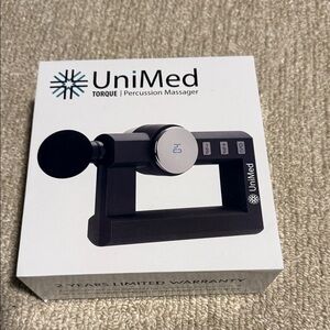 Black Percussion Massager